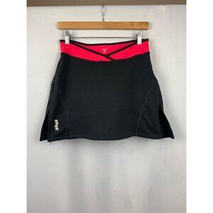 Women’s She Beest Black Hot Pink Bike Skorts Size M